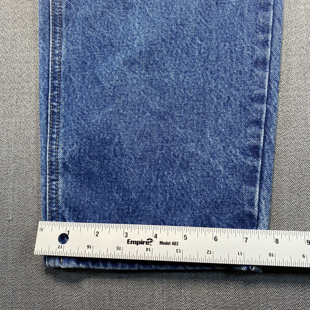 Carhartt B17-DST Relaxed Fit Tapered Leg Denim Jeans Dark Stone Blue Mens 36x32 - Picture 7 of 10